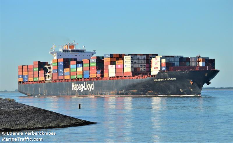 colombo express (Container Ship) - IMO 9295244, MMSI 636093167, Call Sign 5LKU2 under the flag of Liberia