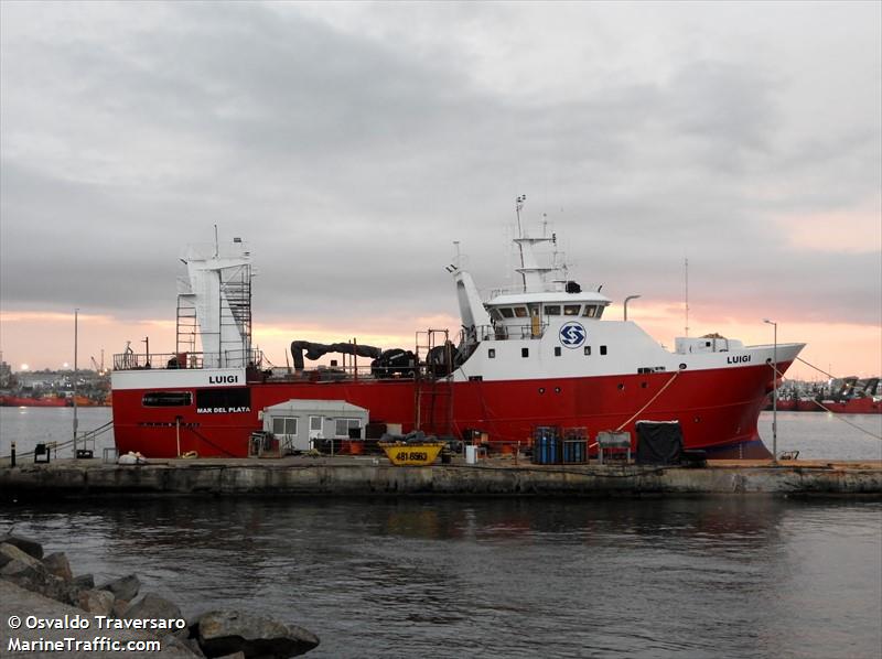 luigi (Fishing Vessel) - IMO 9964687, MMSI 701151000, Call Sign LW 4680 under the flag of Argentina
