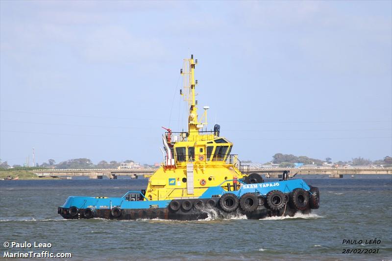 saam tapajo (Tug) - IMO 9457323, MMSI 710003920, Call Sign PS9784 under the flag of Brazil