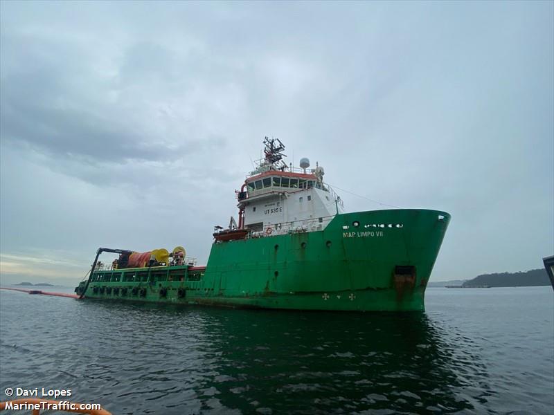 mar limpo vii (Pollution Control Vessel) - IMO 9648154, MMSI 710010960, Call Sign PYZY under the flag of Brazil