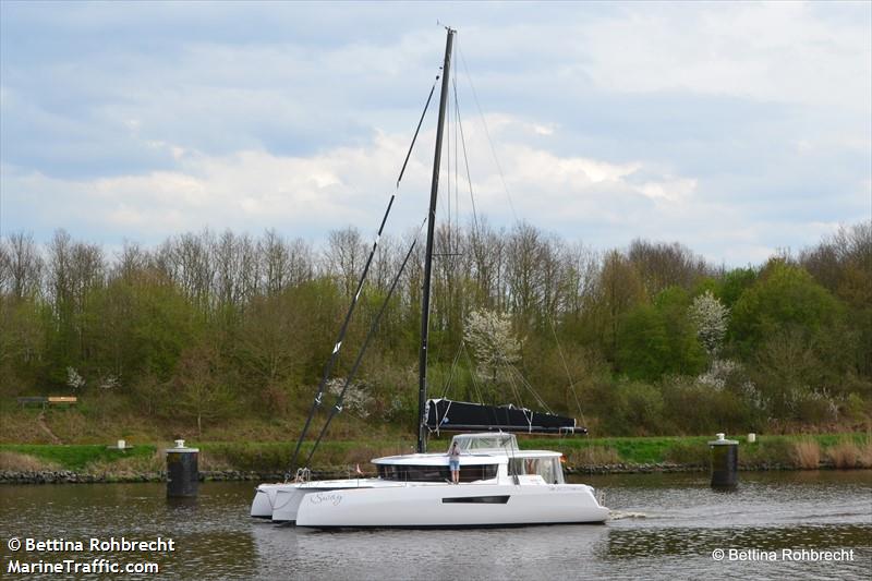 sway trimaran (Sailing vessel) - IMO , MMSI 211891620, Call Sign DJ4458 under the flag of Germany