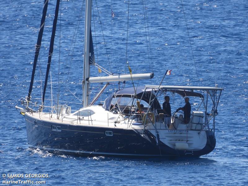 loveforever (Sailing vessel) - IMO , MMSI 227499180 under the flag of France