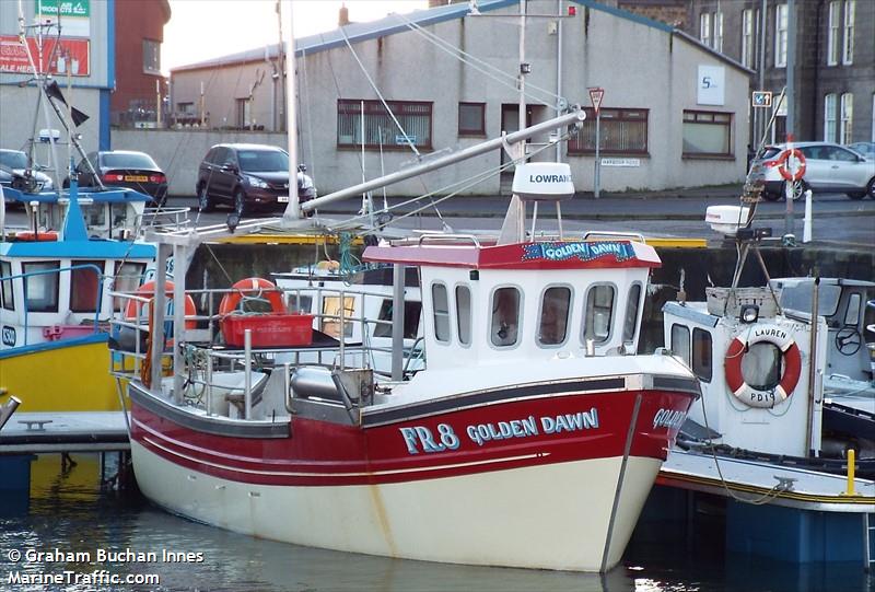 golden dawn fr8 (Fishing vessel) - IMO , MMSI 232021468, Call Sign MFBC3 under the flag of United Kingdom (UK)