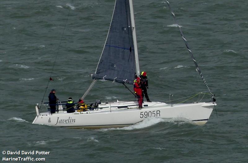 javelin (Sailing vessel) - IMO , MMSI 232047141, Call Sign MNMT3 under the flag of United Kingdom (UK)