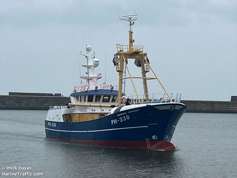 mfv admiral gordon (Fishing vessel) - IMO , MMSI 232047256, Call Sign MNNZ5 under the flag of United Kingdom (UK)