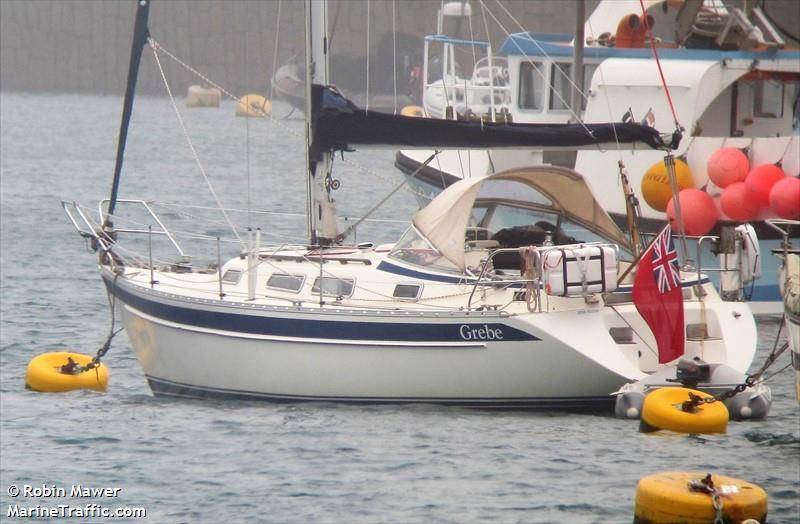 grebe (Sailing vessel) - IMO , MMSI 232047410, Call Sign 2JPN4 under the flag of United Kingdom (UK)