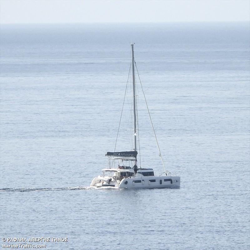 moondance (Sailing vessel) - IMO , MMSI 240496400, Call Sign SVB3035 under the flag of Greece