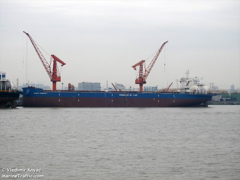 ubuntu community (Bulk Carrier) - IMO 9956991, MMSI 241837000, Call Sign SVDS4 under the flag of Greece