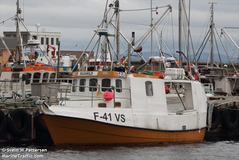 magnhild (Fishing vessel) - IMO , MMSI 257159220, Call Sign LK3919 under the flag of Norway
