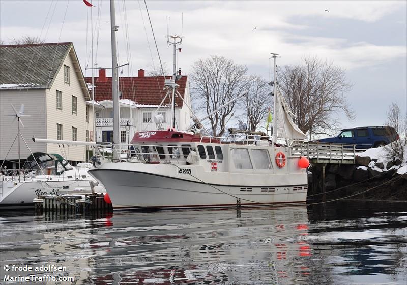 sandfjord-jenta (Fishing vessel) - IMO , MMSI 257204240, Call Sign LK9594 under the flag of Norway