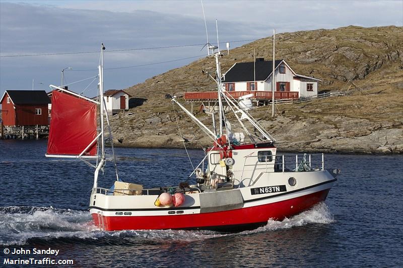 roald senior (Fishing vessel) - IMO , MMSI 257384020, Call Sign LM7630 under the flag of Norway