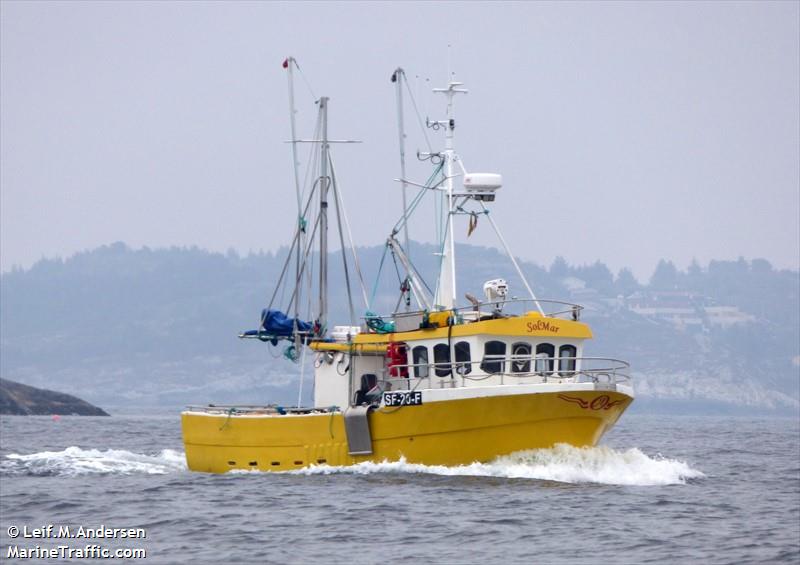 sol mar (Fishing vessel) - IMO , MMSI 257573800, Call Sign LG7892 under the flag of Norway