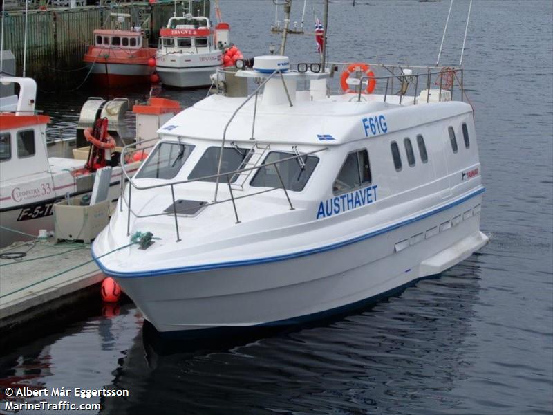 hopsfjord f-61-g (Fishing vessel) - IMO , MMSI 257655600, Call Sign LG8436 under the flag of Norway