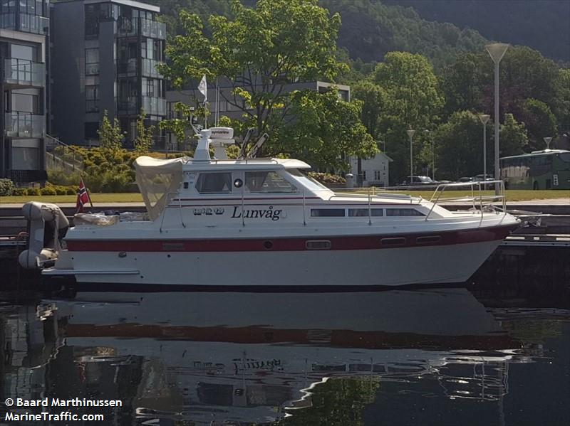 lunvaag (Pleasure craft) - IMO , MMSI 257770410, Call Sign LD 6032 under the flag of Norway