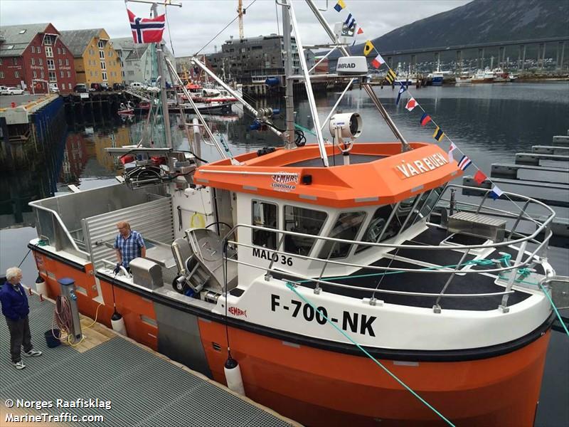 vaarbuen (Fishing vessel) - IMO , MMSI 257812700, Call Sign LG9650 under the flag of Norway