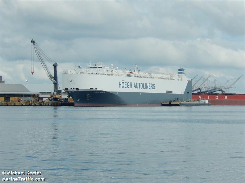hoegh berlin (Vehicles Carrier) - IMO 9295842, MMSI 258106000, Call Sign LASY8 under the flag of Norway