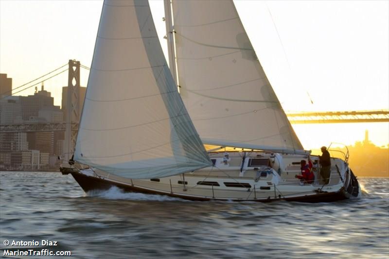 sv why knot (Sailing vessel) - IMO , MMSI 338167407 under the flag of USA