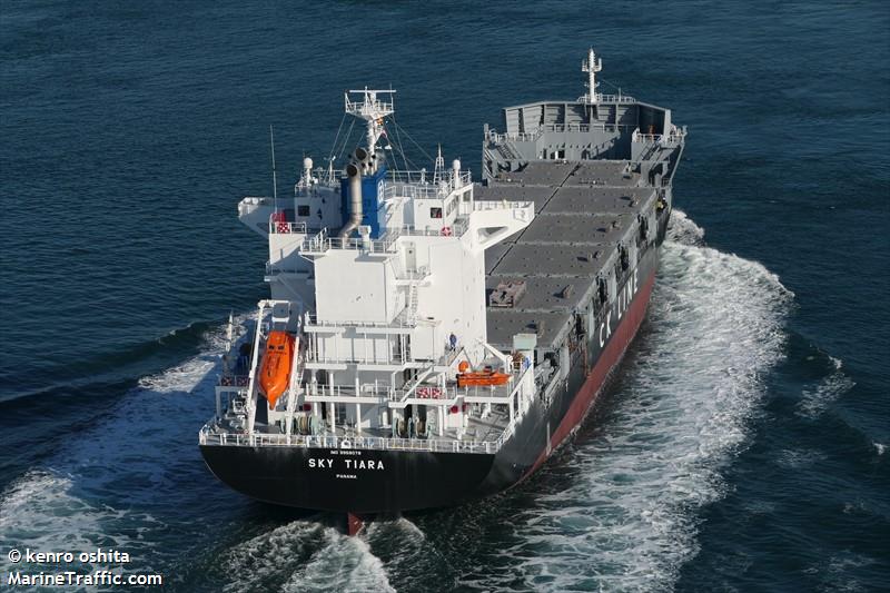 sky tiara (Container Ship) - IMO 9958078, MMSI 352002410, Call Sign 3E3872 under the flag of Panama