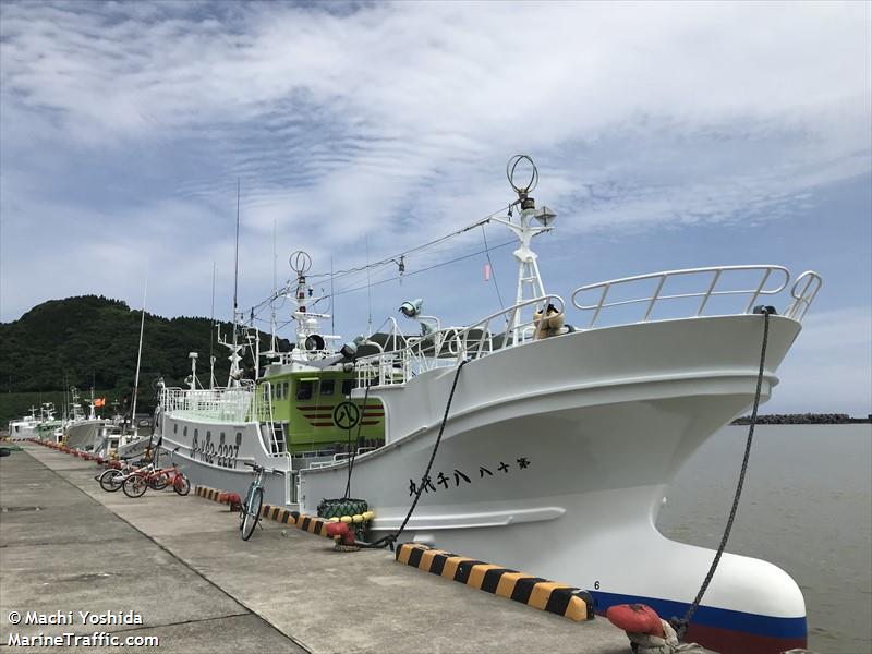 yachiyomaru no.18 (Fishing vessel) - IMO , MMSI 431000662 under the flag of Japan