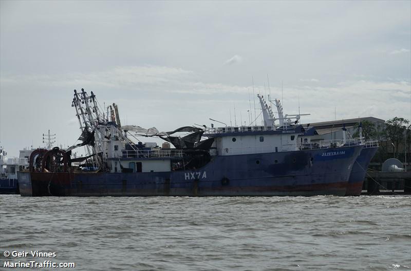 jazeera104 (Fishing vessel) - IMO , MMSI 455009104, Call Sign 0000000 under the flag of Maldives