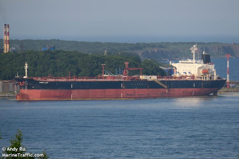 magic lady (Crude Oil Tanker) - IMO 9266750, MMSI 636022804, Call Sign 5LKN6 under the flag of Liberia