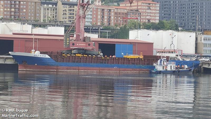 gulf star (General Cargo Ship) - IMO 8601991, MMSI 677056000, Call Sign 5IM660 under the flag of Tanzania