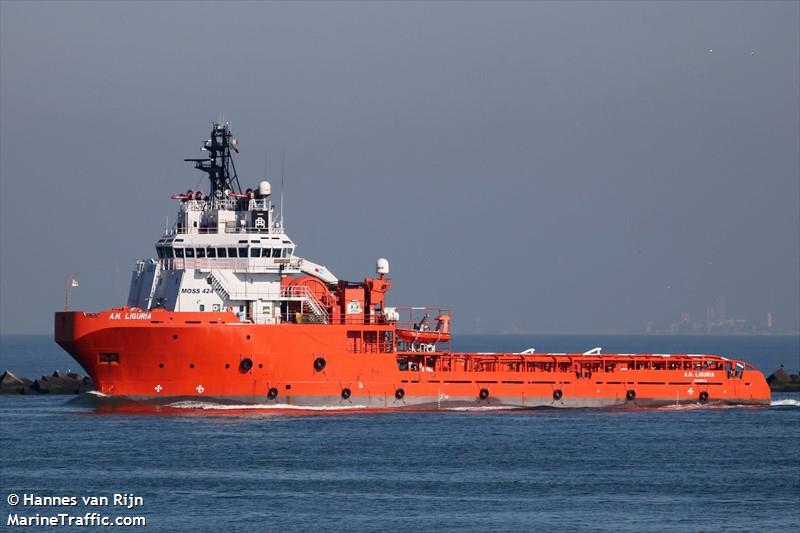 ah liguria (Offshore Tug/Supply Ship) - IMO 9381495, MMSI 710005167, Call Sign PU6501 under the flag of Brazil