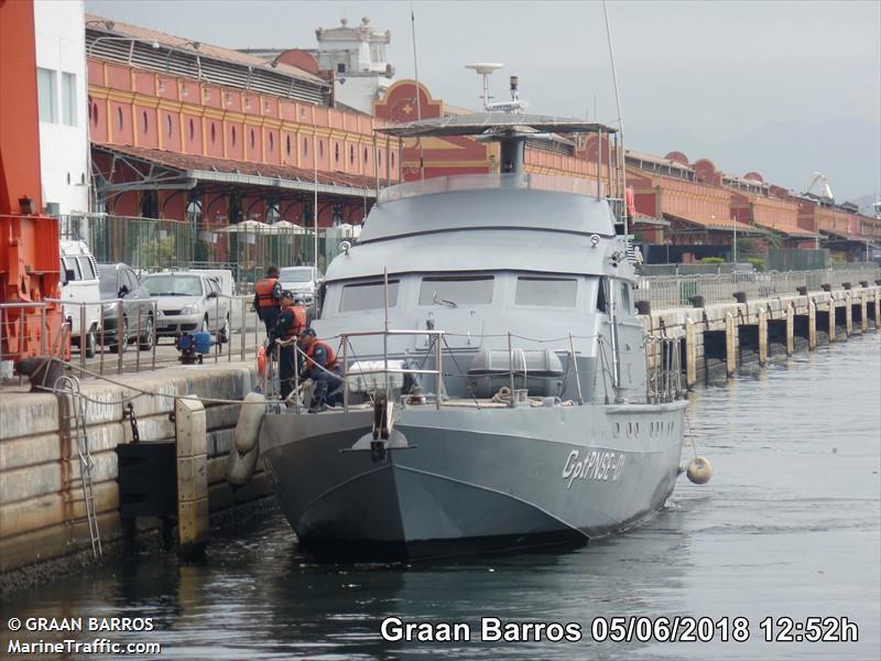 avipa marlim (Military ops) - IMO , MMSI 710400006, Call Sign PW9016 under the flag of Brazil