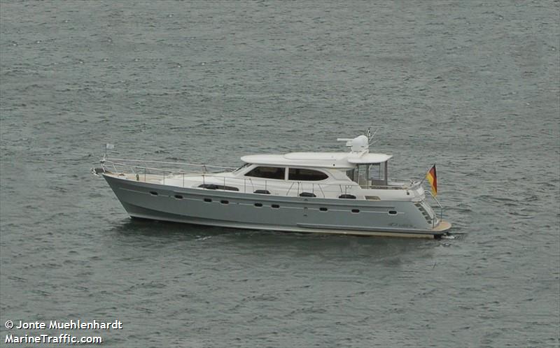 alima (Pleasure craft) - IMO , MMSI 218000260, Call Sign DB6724 under the flag of Germany