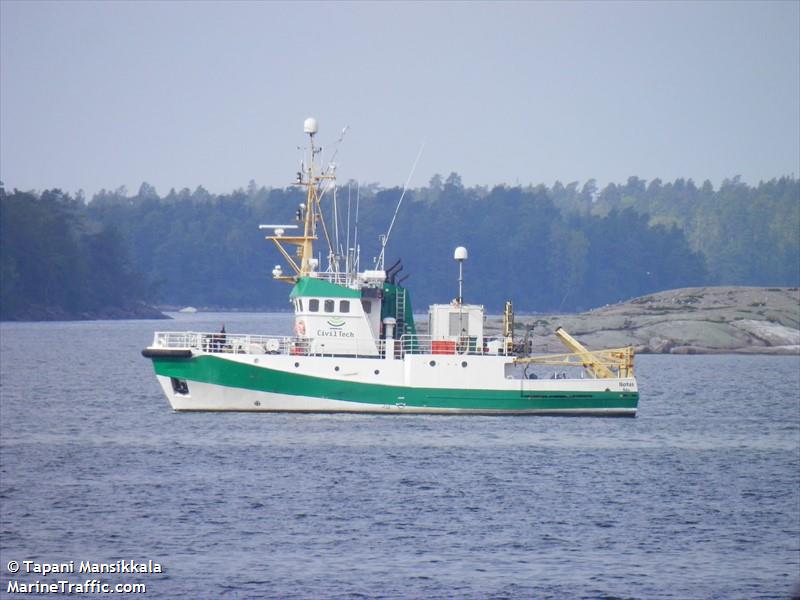 notus (Research Vessel) - IMO 7382926, MMSI 230176150, Call Sign OHA4316 under the flag of Finland