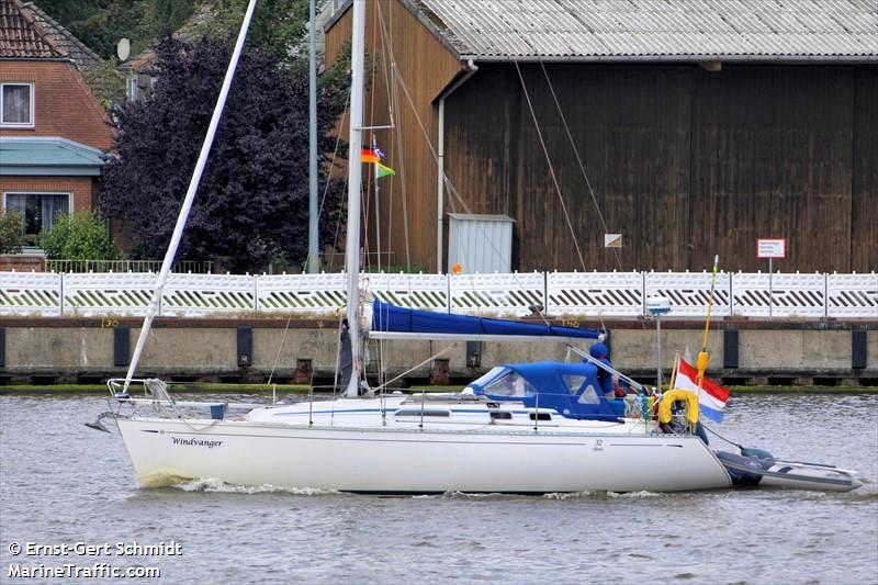 windvanger (Sailing vessel) - IMO , MMSI 244870680, Call Sign PA2217 under the flag of Netherlands