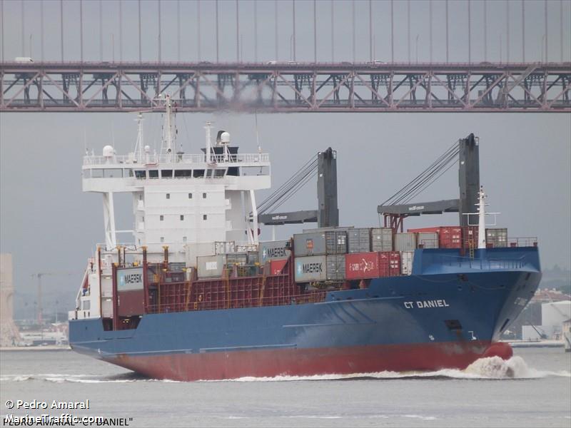 ct daniel (Container Ship) - IMO 9326988, MMSI 255806235, Call Sign CQAO9 under the flag of Madeira