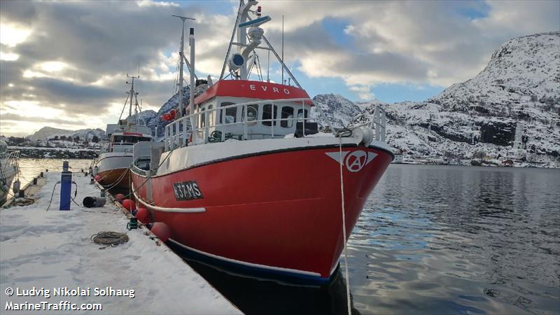 evro (Fishing vessel) - IMO , MMSI 257123320, Call Sign LK2407 under the flag of Norway