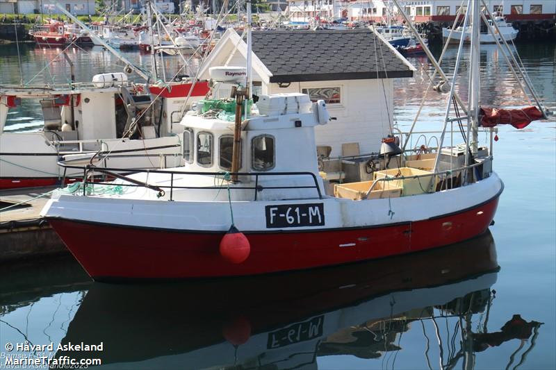 bamse (Fishing vessel) - IMO , MMSI 257315740, Call Sign LM8000 under the flag of Norway