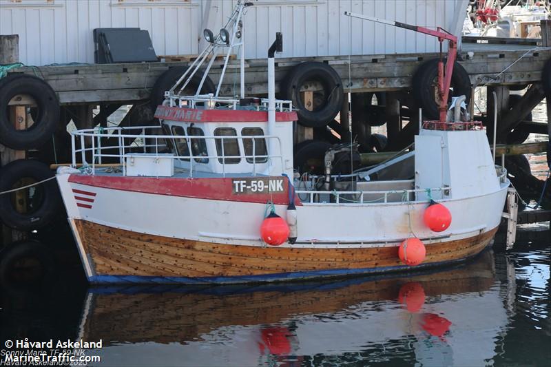 sonny marie (Fishing vessel) - IMO , MMSI 257867190, Call Sign LE7279 under the flag of Norway