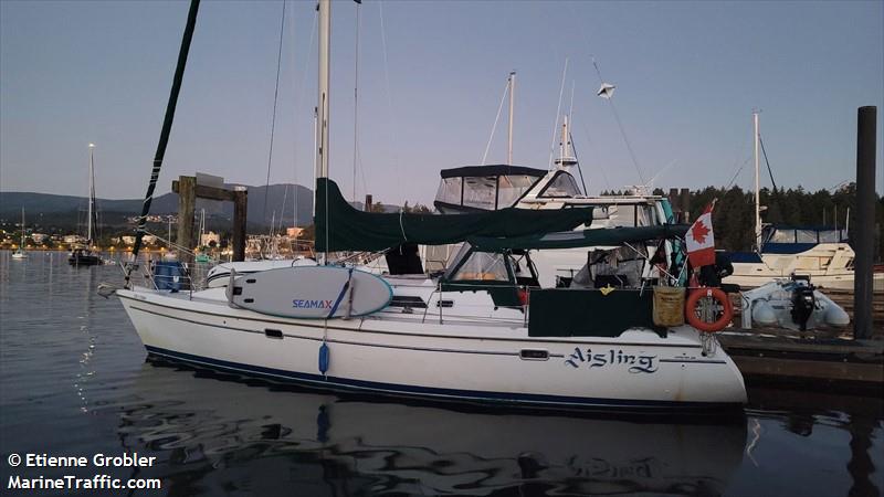 aisling (Pleasure craft) - IMO , MMSI 316036074 under the flag of Canada