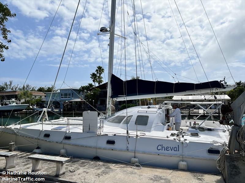 cheval (Sailing vessel) - IMO , MMSI 338183423 under the flag of USA