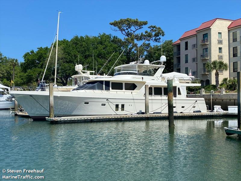 stardust (Pleasure craft) - IMO , MMSI 338445877 under the flag of USA