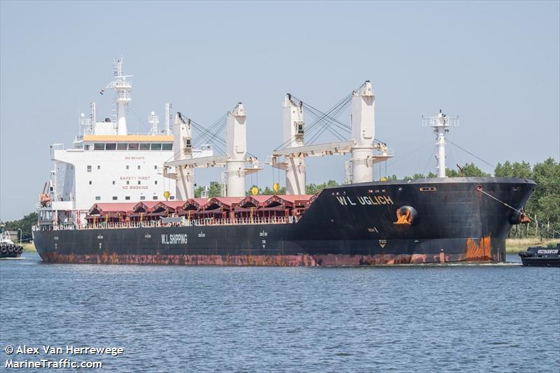 wl uglich (Bulk Carrier) - IMO 9674373, MMSI 477886400, Call Sign VRVA8 under the flag of Hong Kong
