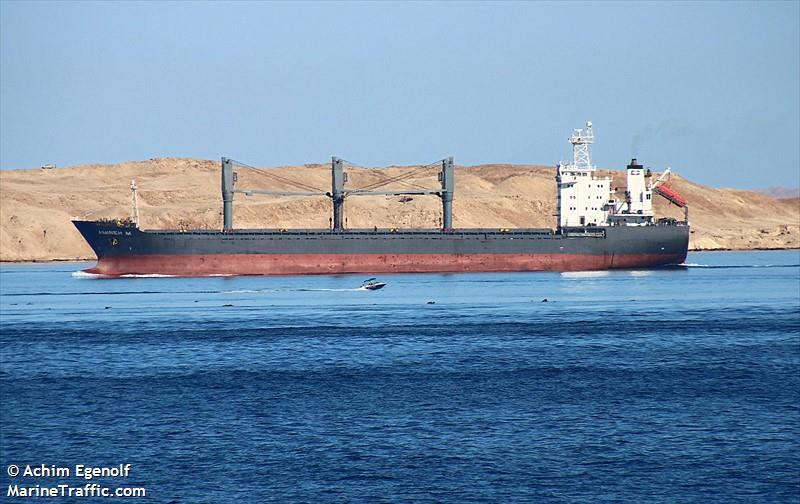 amineh m (General Cargo Ship) - IMO 9150743, MMSI 511100938, Call Sign T8A4161 under the flag of Palau