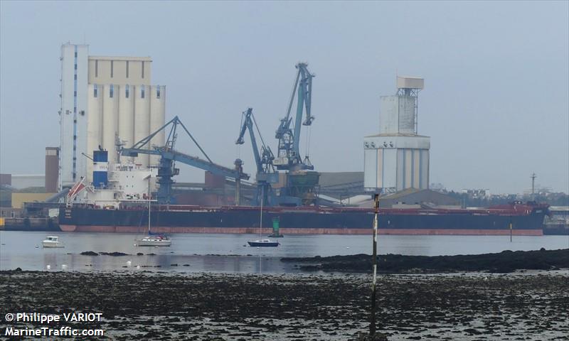 oasea (Bulk Carrier) - IMO 9494101, MMSI 538010543, Call Sign V7A6198 under the flag of Marshall Islands