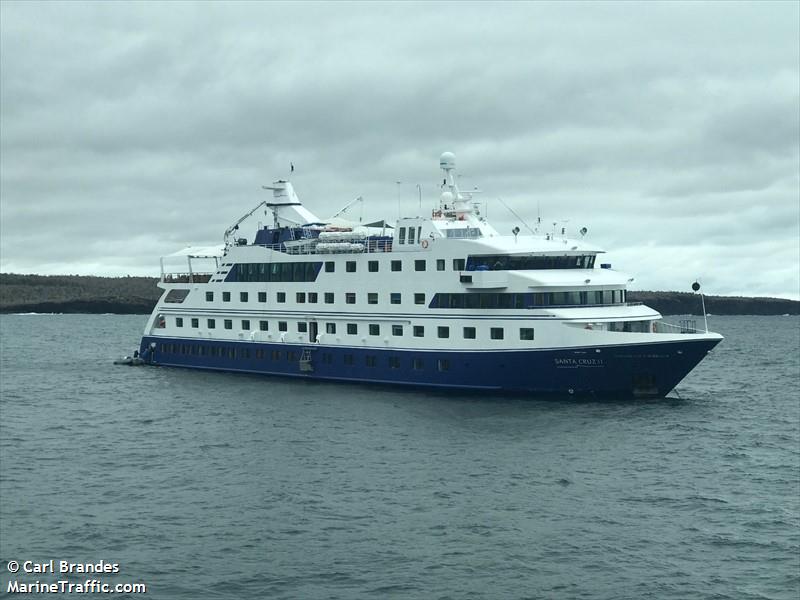 santa cruz ii (Passenger (Cruise) Ship) - IMO 9265677, MMSI 735059355, Call Sign HC 5781 under the flag of Ecuador