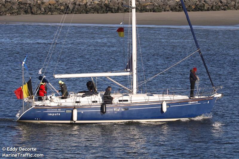 impuls (Sailing vessel) - IMO , MMSI 205338670, Call Sign OQ3386 under the flag of Belgium