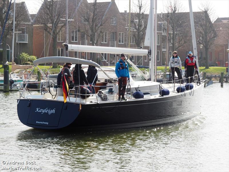 kayleigh (Sailing vessel) - IMO , MMSI 211884930, Call Sign DJ9790 under the flag of Germany
