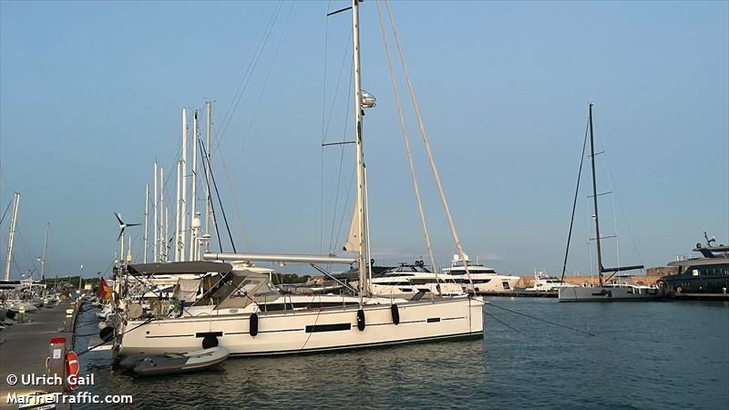 moana (Pleasure craft) - IMO , MMSI 211895930, Call Sign DF5838 under the flag of Germany