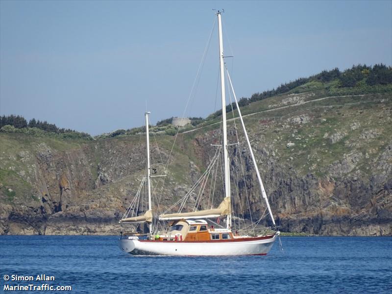 september moon (Sailing vessel) - IMO , MMSI 235084411, Call Sign MPEY under the flag of United Kingdom (UK)