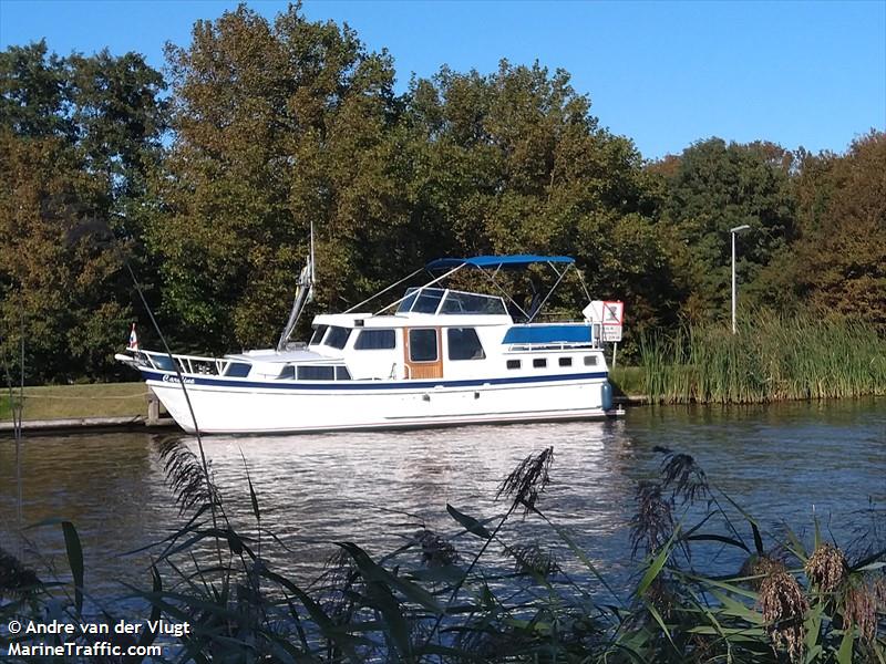 caroline (Pleasure craft) - IMO , MMSI 244720099, Call Sign PE5496 under the flag of Netherlands