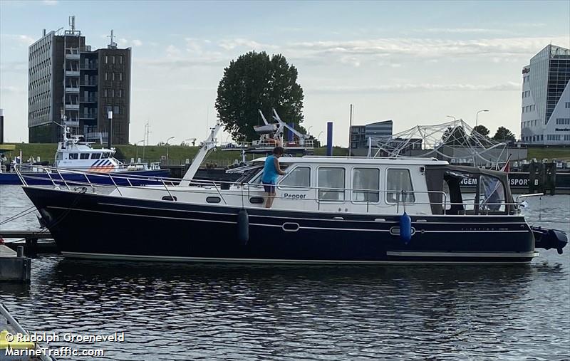 pepper (Pleasure craft) - IMO , MMSI 244732440, Call Sign PC 3745 under the flag of Netherlands