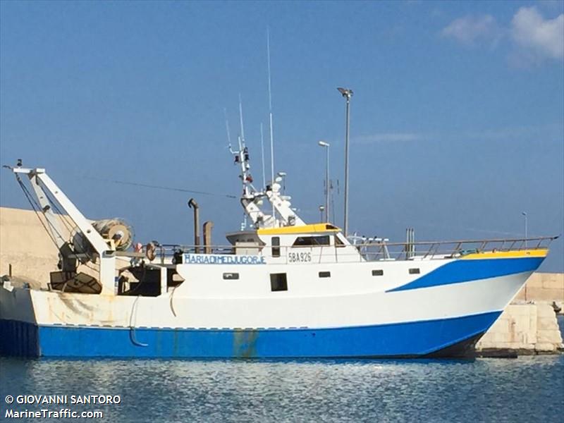 maria dimedjugorje (Fishing vessel) - IMO , MMSI 247281480, Call Sign IMUW2 under the flag of Italy