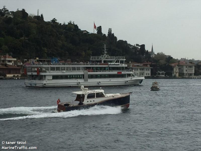 cemile ketenci (Passenger ship) - IMO , MMSI 271042951, Call Sign TCSF2 under the flag of Turkey